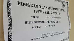 Maybe you would like to learn more about one of these? Program Transformasi Minda Bil 32 2019