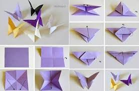 Warna dinding di kamar yang polos memang membuat orang tidak betah dan merasa jenuh. Cara Membuat Kupu Kupu Dari Kertas Origami