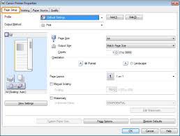 Print dialog box and selecting collage type. Printing Multiple Pages On One Sheet Canon I Sensys Lbp6680x Lbp6670dn User S Guide