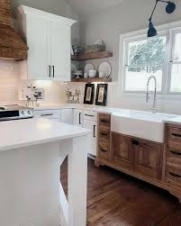 wood modern farmhouse kitchen ideas