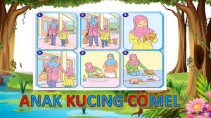 Cerita boleh dianggap sebagai wadah yang. Bercerita Berpandukan Gambar Bersiri Anak Kucing Comel Youtube