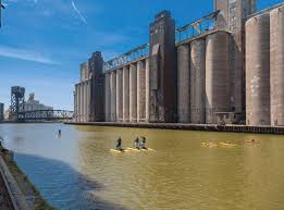 How far is buffalo new york from new york city. Silo City Outdoor Attractions In Buffalo New York By Rail