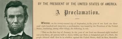 The emancipation proclamation was president abraham lincoln's executive order and presidential proclamation changing the legal status of approximately 3 million slaves in the united states to 'free'. The Emancipation Proclamation Rich In History