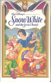 Disney Snow White The Seven Dwarfs Vhs 1994 Animated Film Cartoon Walt Disney Movies Movies Snow White