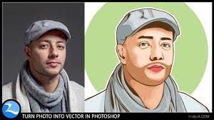 I'd like to show you a technique on how to vectorize from a photo reference in photoshop. How To Turn Photo Into Vector In Photoshop Youtube