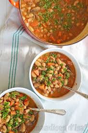 Haricots Blancs Au Vin Rouge Haricots Blancs Plat Vegetarien Recette Haricot Blanc