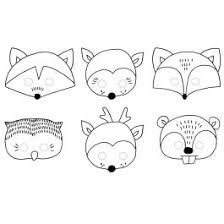 6 masker kain berkualitas untuk lindungi si kecil dari virus. Papieren Maskers Woodland 6st Partydeco Nl