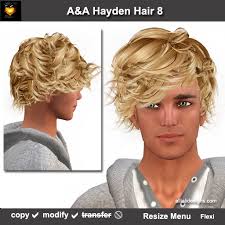 In addition, this edgy style is easy to maintain. Second Life Marketplace A A Hayden Hair Dark Blonde Color 8 Mid Length Mens Hairstyle