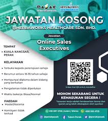 Jawatan kosong di bank pertanian malaysia berhad (agrobank) tawaran adalah dipelawa daripada warganegara malaysia yang berkelayakan untuk me. Pusat Aspirasi Anak Perak On Twitter Jawatan Kosong Herbaworks Healthcare Sdn Bhd Kuala Kangsar Perak 1 Online Sales Executives Https T Co Rcfwfejnyc Https T Co Gy2icwc6ih Isnin Jumaat 9am 5pm Tidak