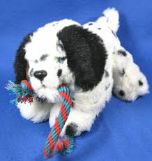 Black And White Spotted Dog Furreal Friends Puppy With Rope Black And White Dalmatian Spotted Dog Hasbro Fur Real Friends Spotted Dog Dalmatian Dogs