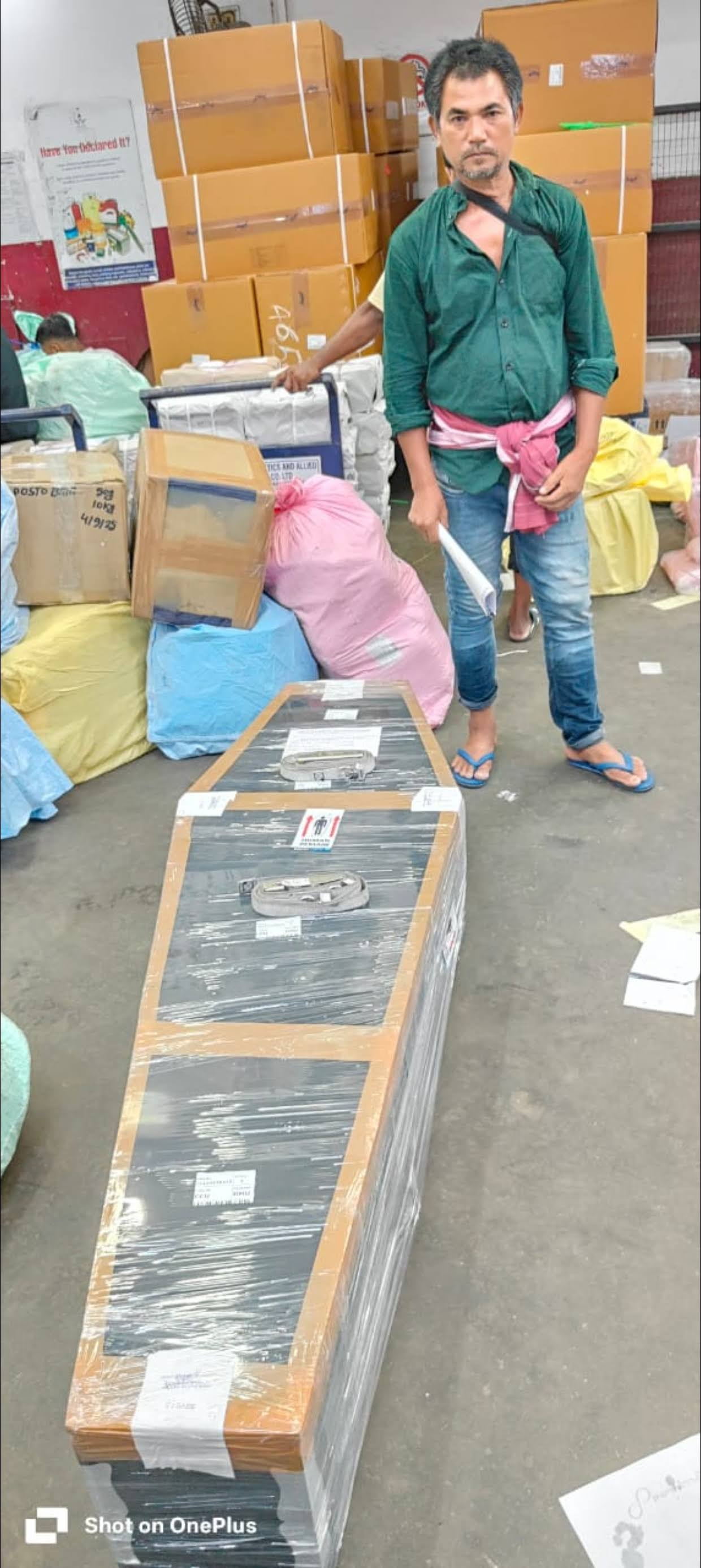 Kolkata to dimapur dead body transportation by air cargo product image