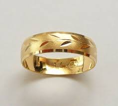 Wedding Ring Women Men Yellow Gold Unique Design Spring Mens Wedding Rings Gold Mens Yellow Gold Wedding Bands Wedding Rings For Women