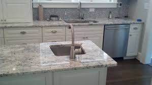 Granite is the preferred stone for exterior cladding as it is known for its strength and resistance to the elements. White Ice Kitchen Contemporary Kitchen Atlanta By All Stone Concepts Llc Houzz