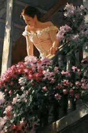 Richard S Johnson Woman Painting Beautiful Paintings Female Art