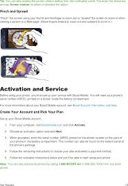 From your computer, visit boostmobile.com and click activate. C6743 Preface User Manual 1 Kyocera
