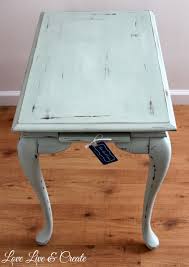 Simplihome warm shaker solid wood 48 inch wide rectangle rustic coffee table in distressed grey , for the living room and family room. Mint Coffee Table Annie Sloan Mix Of Duck Egg Blue Pure White Sold Out Chalk Paint Coffee Table Painted Coffee Tables Blue Coffee Tables