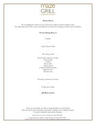 Shake and stir your way to a successful party with homemade cocktails. Private Dining Dinner Menu Gordon Ramsay