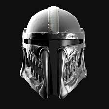The Mandalorian Helmet Skull Edition For Cosplay Mandalorian Helmet Star Wars Helmet Mandalorian Armor