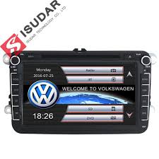 Two Din 8 Inch Car Dvd Player For Vw Polo Passat Golf Skoda Octavia Seat Leon With Wifi Radio Gps Navigation 1080p Ipod Fm Skoda Octavia Car Dvd Players Skoda