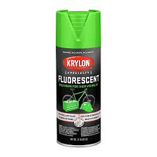 Krylon Gloss Green Fluorescent Spray Paint Net Wt 11 Oz In The Spray Paint Department At Lowes Com