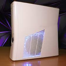 Pure xbox rgh / para que o aparelho rode jogos convertidos em god ou.xex, assim como arcades xbla. Modded Xbox 360 Slim Rgh Pure White With Blue Led S Limited Edition L321 Mods