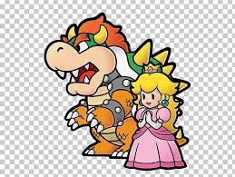 Bowser and peach (c) nintendo bowser and peach being cute. Super Mario Bros Super Mario World Princess Peach Bowser Png Clipart Art Artwork Fictional Character Flower