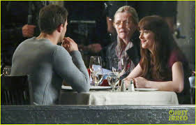 Jamie Dornan Dakota Johnson Dine Out For Fifty Shades Photo 3607067 Dakota Johnson Fifty Shades Darker Fifty Shades Of Grey Jamie Dornan Pictures Just Jared
