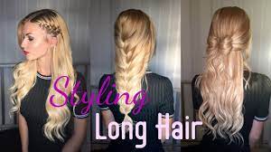 You will continue to look good in long hair. Amazing Ways To Style Long Hair Irresistible Me Extensions Stella Youtube
