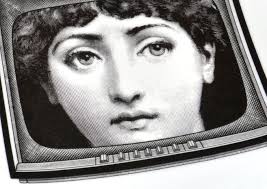 Piero Fornasetti Julia Plate Tema e Variazioni Series No. 265