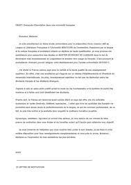 Lettre motivation licence en science du language / la lettre de motivation type n'existe pas !. 7 Idees De L1 Droit Lettre De Motivation Exemple De Lettre Lettre A