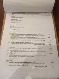 Menüler oluşturulurken sezonsallık, dünya trendleri ve. Menu Picture Of Himalaya Bakery And Cafe Daylesford Tripadvisor