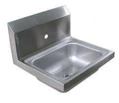 stainless steel commercial hand sink