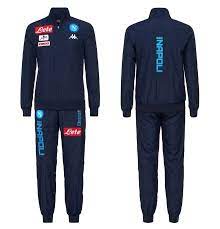 Unsere redakteure haben es uns zum ziel gemacht. Trainingsanzug Napoli 17 18 Colore Blau Kappa Sportit Com
