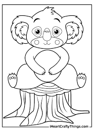 This download is available to members only. Koalas Coloring Pages Updated 2021