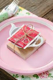 Have Fun Hosting An Afternoon Tea Party With Your Girlfriends It Doesn T Have To Be Complicated Promi Tea Party Food Tea Party Favors Afternoon Tea Parties