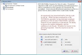 Attaching A Resume