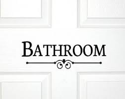 Powder Room Sign On Etsy A Global Handmade And Vintage Marketplace Bathroom Door Sign Bathroom Doors Door Signs Diy
