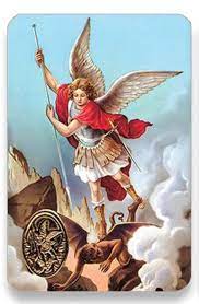 Holy Card of Oracion San Miguel Arcangel - Spanish - F.C. Ziegler Company