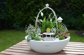 Romantischer Miniaturgarten Mini Garden Set Romantic Pflanzgefass O 33 Cm Bei Bei Cm Garden Mini Miniaturgarten O Minyatur Bahceler Kaktus Bahce