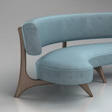 Kagan Floating Curved Sofa Curved Sofa Sofa Furniture