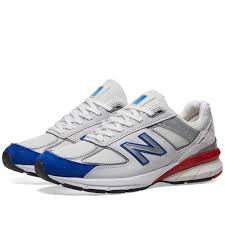 New Balance Made In Us 990v5 Shoes Nimbus Cloud Team Royal Team Red M990nb5 Footy Com