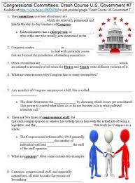Congressional Committees Worksheets Teaching Resources Tpt