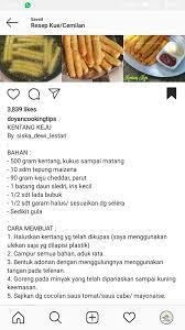 Pin Oleh Riri Anggreni Di Pasta Ide Makanan Resep Makanan Penutup Resep