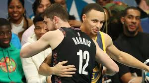 Nba on espnподлинная учетная запись. Nets Joe Harris Shocks Warriors Stephen Curry For 3 Point Title