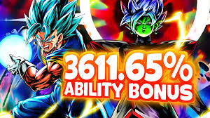 Z ability, main ability, special move, friendship rank. Goresh On Twitter Dragon Ball Legends Highest Ability Bonus Ever 10 Star Vegito Blue 3611 Ability Bonus God Ki Https T Co Eclhipdjnf Https T Co Xapmr0opax