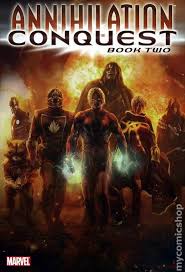 In 2006, marvel comics had their big crisis crossover civil war. Annihilation Conquest Hc 2008 Marvel Comic Books
