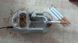 .plastic dur, cu un format ergonomic, aparatul electric de facut tigari dispune de 2 injectoare, ceea ce il face deosebit de util si usor de utilizat. Masina Electrica Semi Automata De Facut Tigari Youtube