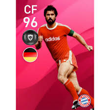 Gerd müller a également été choisi pour représenter la ville de munich à l'occasion de la coupe du monde de la fifa 2006 1. Der Bomber Gerd Muller Level 1 To Say That He Would Murder Defenders Would Be An Understatement Pesmobile