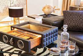 These humidors usually hold a large number of cigars in comparison to smaller sized units. Dottling Table Top Humidor Esperluxe