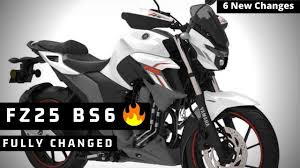 Finally 2020 Yamaha Fz25 Bs6 Is Here 6 New Changes Price Laun In 2020 Yamaha Scooter Helmet Riding Gloves